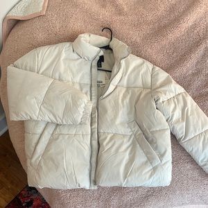 h&m quilted puffer jacket